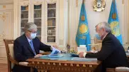 Сапарбаев рассказал Токаеву о положении дел в Кордайском районе