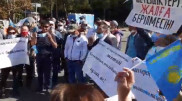 Нарушений не было - полиция о митинге в Алматы