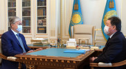 Мамин отчитался перед Токаевым