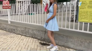 Аллигатора с замотанной скотчем мордой выгуливали в Алматы