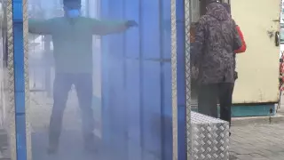 Дезинфекционные тоннели признали неэффективными в Узбекистане