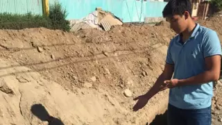 Средневековую находку сделали при прокладке водопровода в Жамбылской области