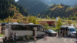 Место для будущей караванинг-стоянки определили в ущелье Аюсай под Алматы