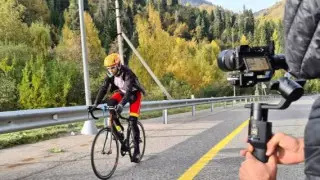 Как Контадор. Казахстанец покорил невероятно сложный челлендж "Эверестинг" и вошел в Зал славы