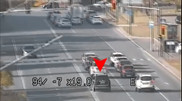 Опасная езда пьяного водителя попала на видео в Нур-Султане