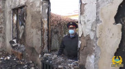 Полицейский спас из горящего дома пенсионера в Алматы