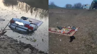 "Произошло в считаные секунды". Подробности гибели троих детей в утонувшей машине