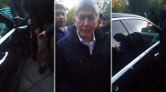Атамбаев показал машину после покушения