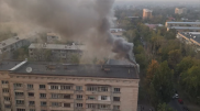 Пожар произошел в кафе в центре Алматы