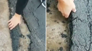 "Асфальт-ковер" сняли на видео жители Карагандинской области