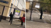Пьяный школьный охранник возмутил жителей Нур-Султана