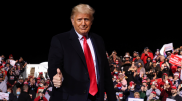 Зажигательный танец Трампа попал на видео