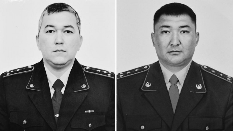 Канат Отарбаев (слева) и Канат Хамидуллин (справа). Фото пресс-службы МВД