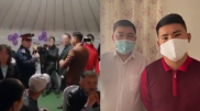Шоумен и организатор тоя с "полицейским" записали видео с извинениями