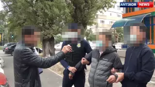 Появилось видео задержания директора морга в Алматы