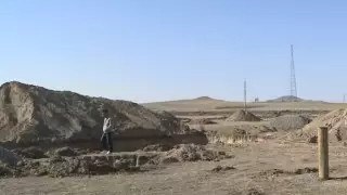 Скважину пробурили возле кладбища в селе Карагандинской области