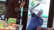 Улыбающийся мужчина с ножом задержан полицией Алматы