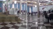 Охранник мешал полиции остановить свадьбу в ресторане Актобе