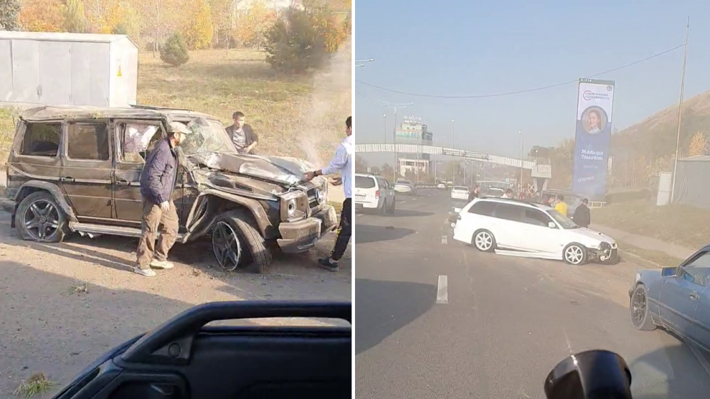 Водитель Gelandewagen погиб в ДТП на ВОАД в Алматы