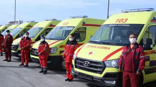 Автопарк Мангистауской областной скорой помощи пополнился 20 автомобилями