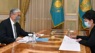 Абдыкаликова рассказала Токаеву о проектах на 271 миллиард тенге