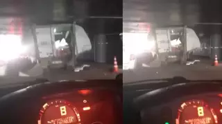 Третье ДТП за 3 месяца произошло под мостом у "Астана Опера" в Нур-Султане