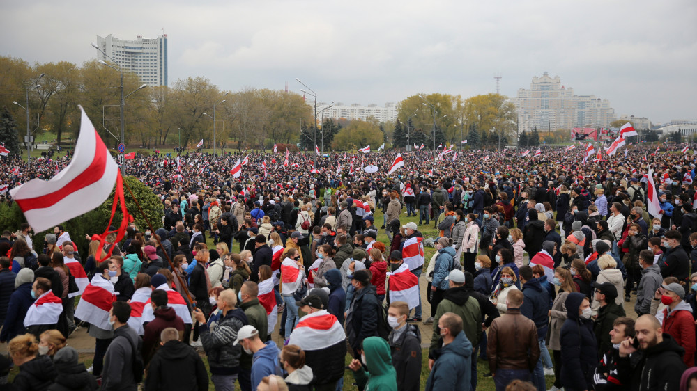 Белорусы вышли на улицы в последний день перед "народным ультиматумом"