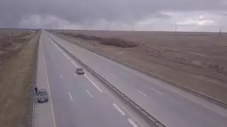 "Көзімнің қарасы" әні ойнайды. Елімізде музыкалық тасжол пайда болды