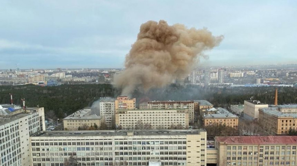 Кислородная будка взорвалась в поликлинике в российском Челябинске