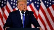 Трамп назвал "очень странной" утрату лидерства в ряде штатов за ночь