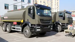 Турция передала Кыргызстану военную технику