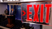 Крупные американские телеканалы прервали выступление Трампа