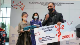 В Алматы открылась выставка детских работ международного конкурса