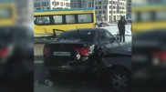 Пять авто столкнулись на Кабанбай батыра в Нур-Султане