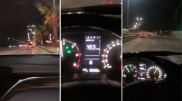 До 165 километров в час разогнался алматинец ради соцсетей
