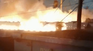 Вагон загорелся на железной дороге в Нур-Султане