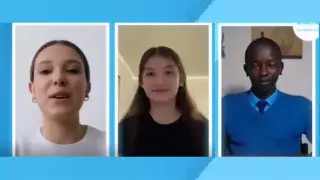 Школьница из казахстанского села поговорила со звездой Netflix