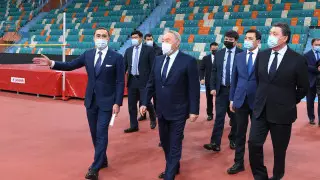 Назарбаев посетил новый легкоатлетический комплекс в Нур-Султане