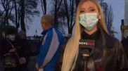 На украинскую журналистку напали в прямом эфире