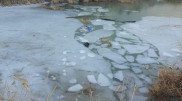 Дети провалились под лед в Жамбылской области