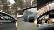 "Пытался втиснуться". Словесную перепалку алматинских водителей выложили в Сеть