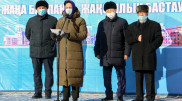 Жителям Кызылорды вручили 100 квартир