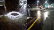 Часть жителей элитного района Алматы осталась без воды из-за аварии