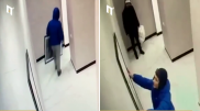 Уголовное дело завели на астанчанина, пытавшегося украсть картины из подъезда ЖК