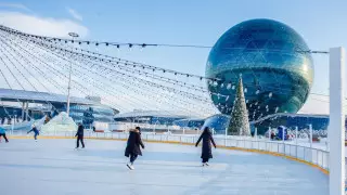 Ледовый каток откроют на площади EXPO в Нур-Султане