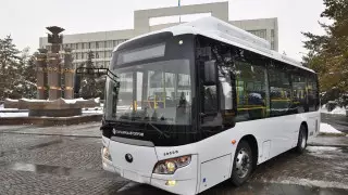 Экологически чистые автобусы будут перевозить жителей Талдыкоргана