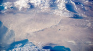 Космонавт сфотографировал бурю в Казахстане с МКС