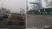 "40 минут стоим": водителей возмутила огромная пробка в Алматы