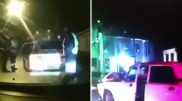 Видео вооруженного нападения на полицейских рассылают казахстанцы