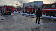 70 жильцов дома эвакуировали из-за пожара в магазине в Павлодаре